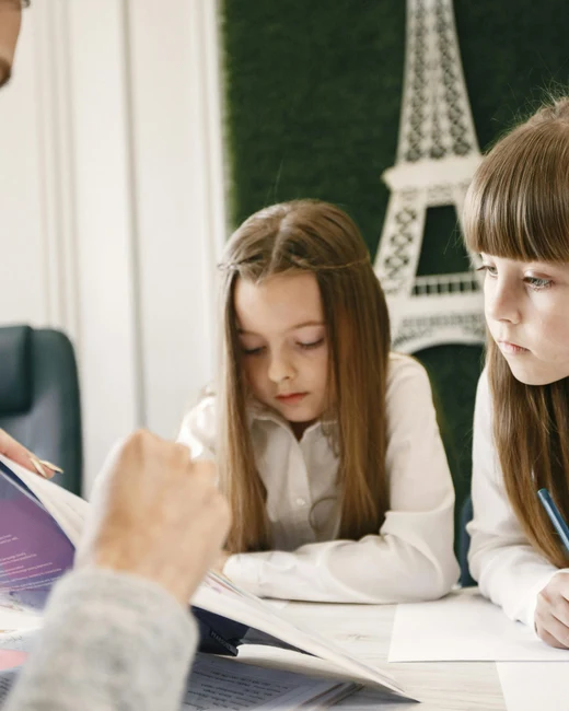 Erudite Tuition high school student working through a tutoring lesson.